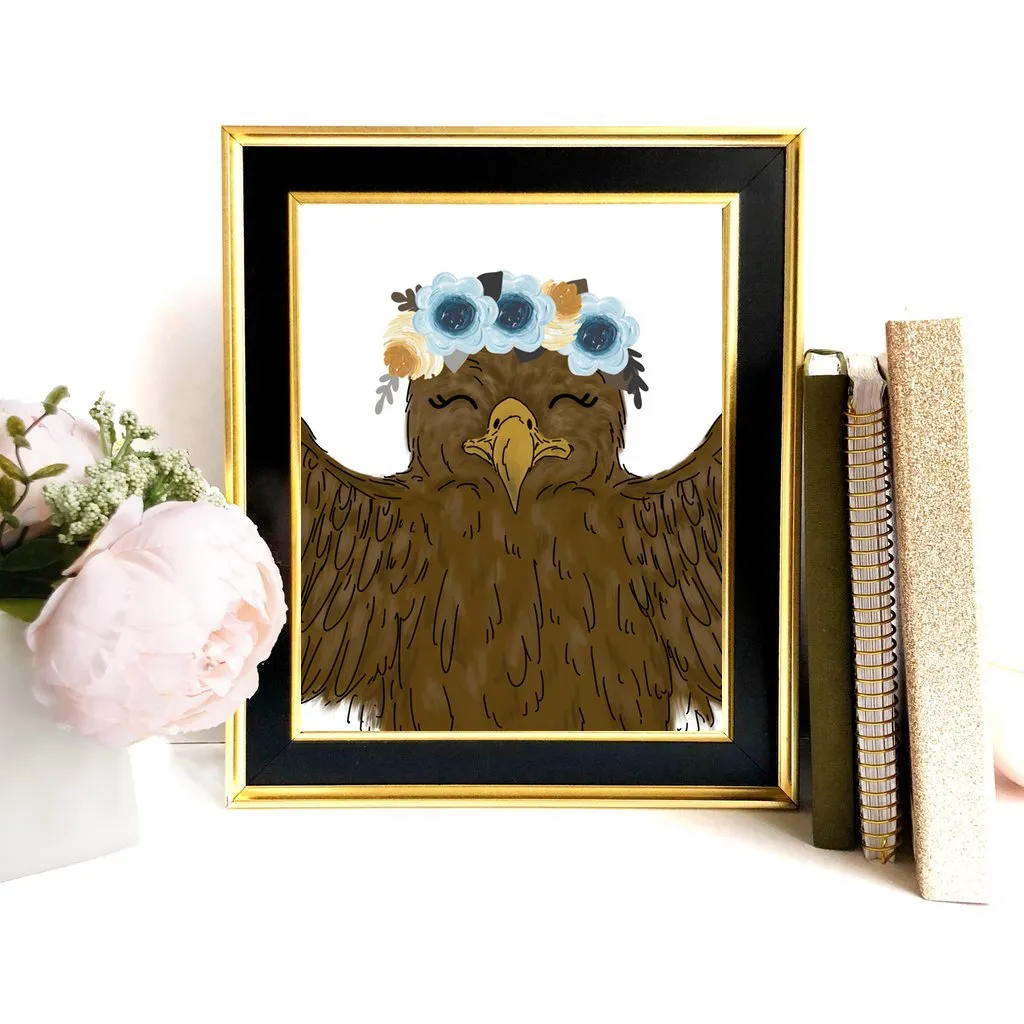 Magical Eagle Art Print