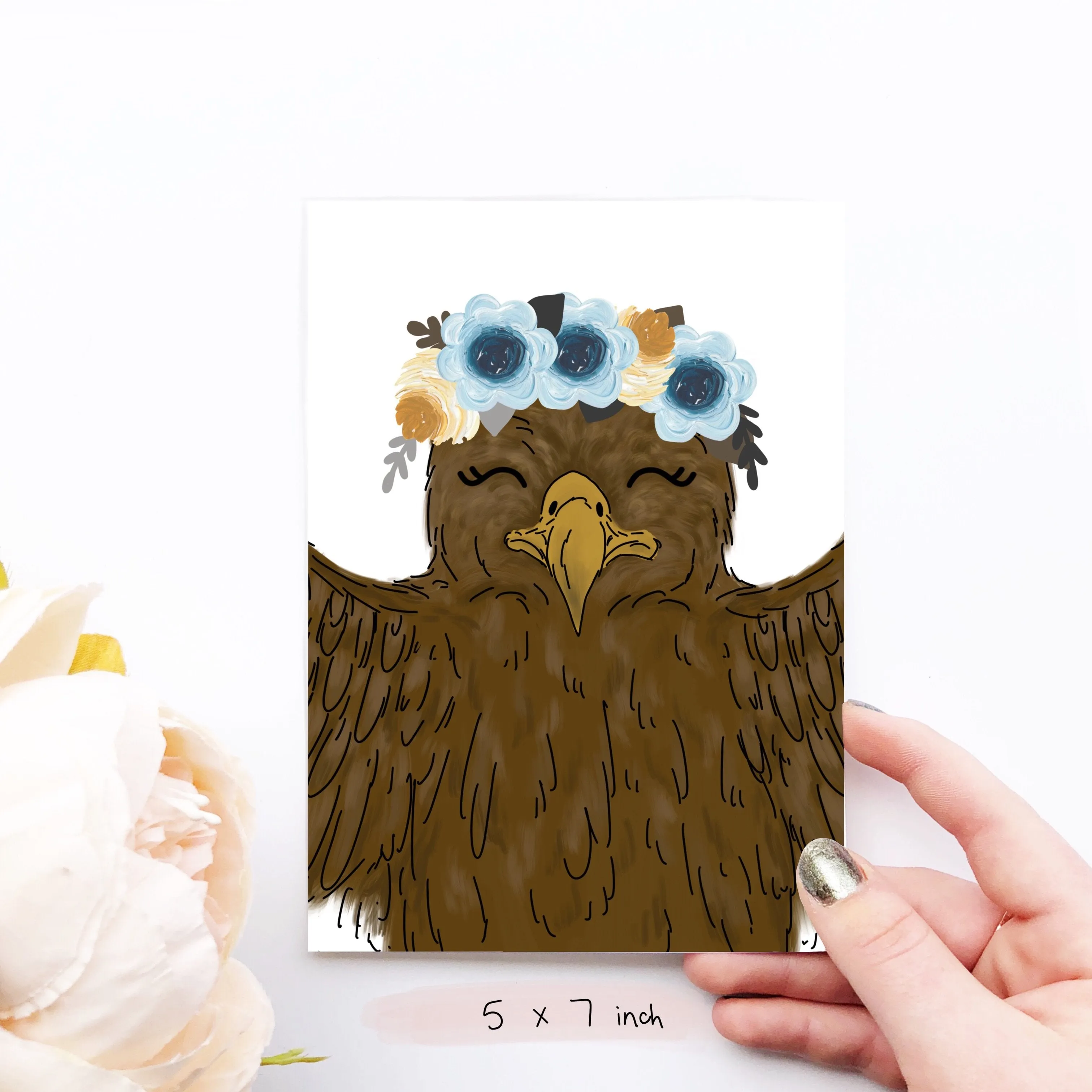 Magical Eagle Art Print