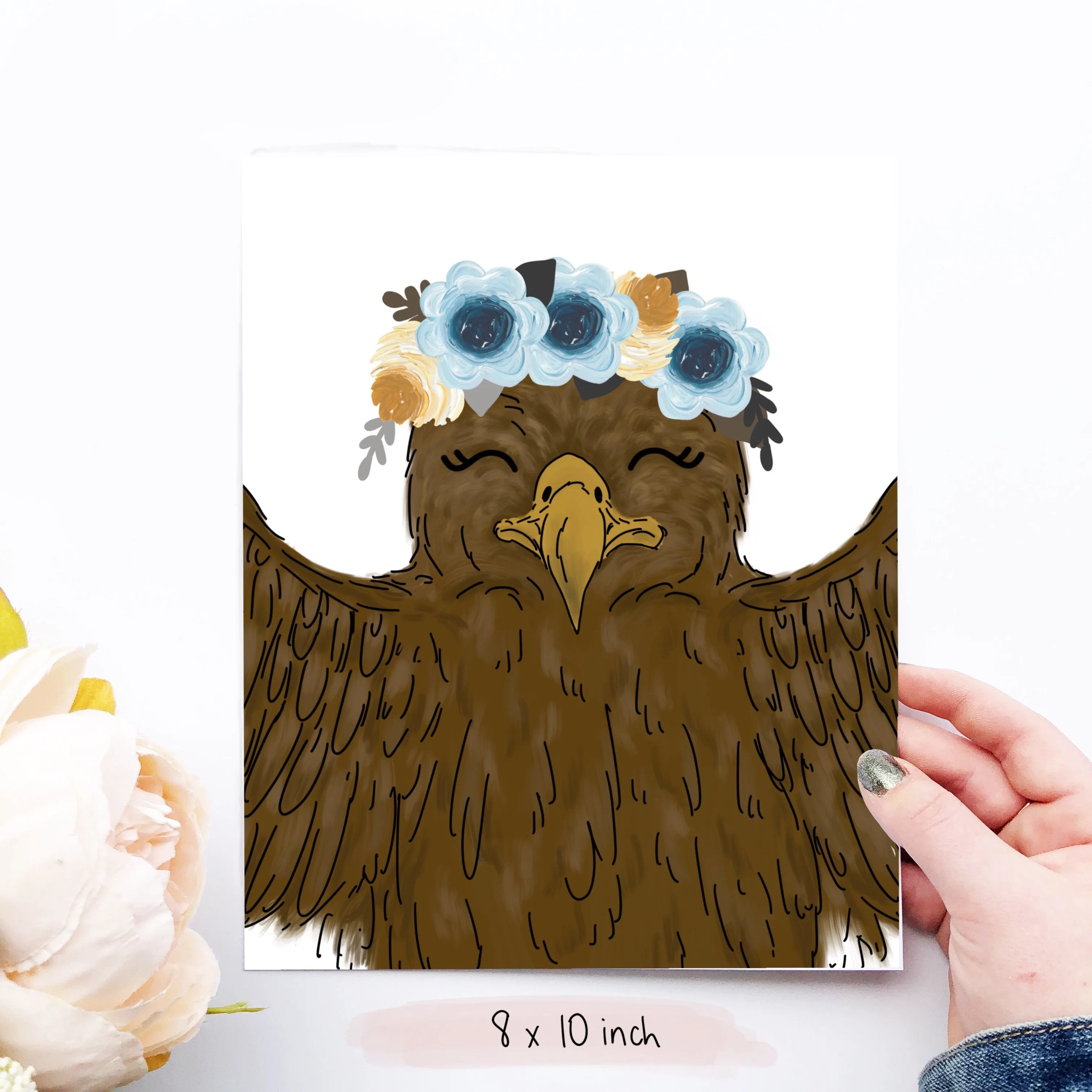 Magical Eagle Art Print