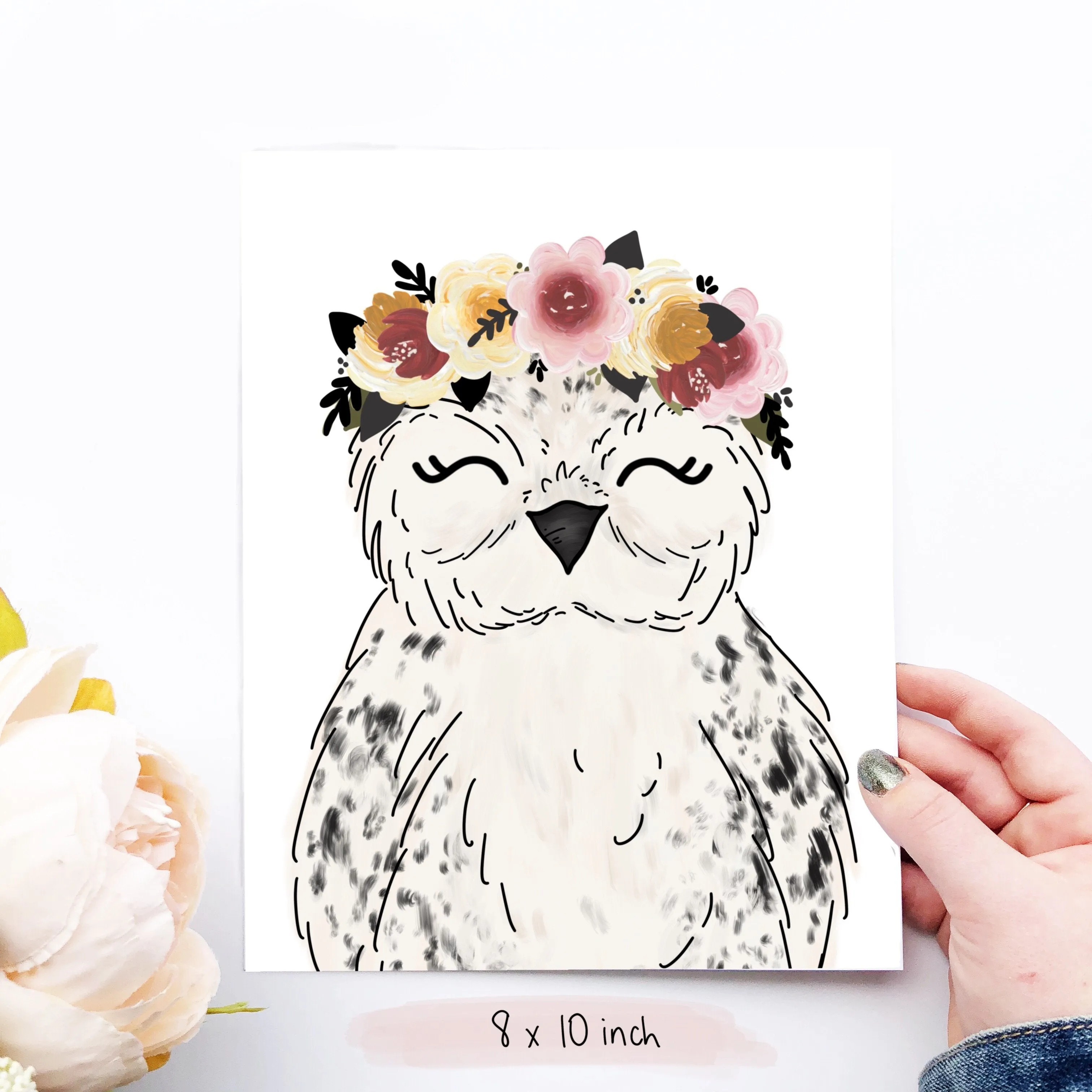 Magical Owl Art Print