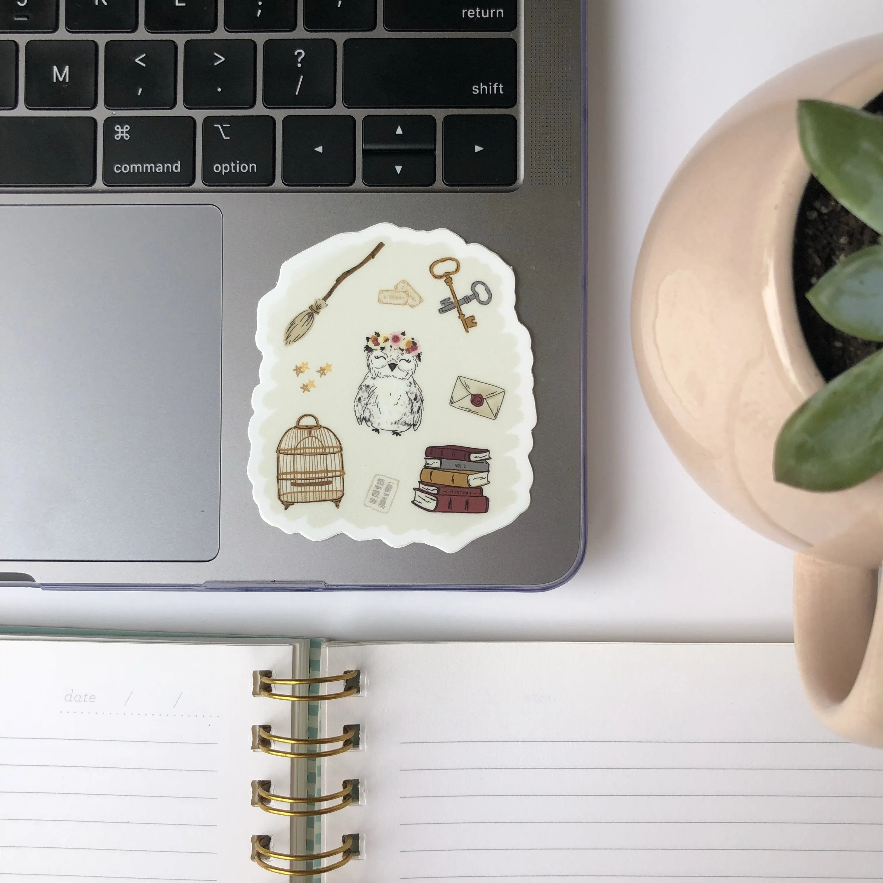 Magical Owl Sticker