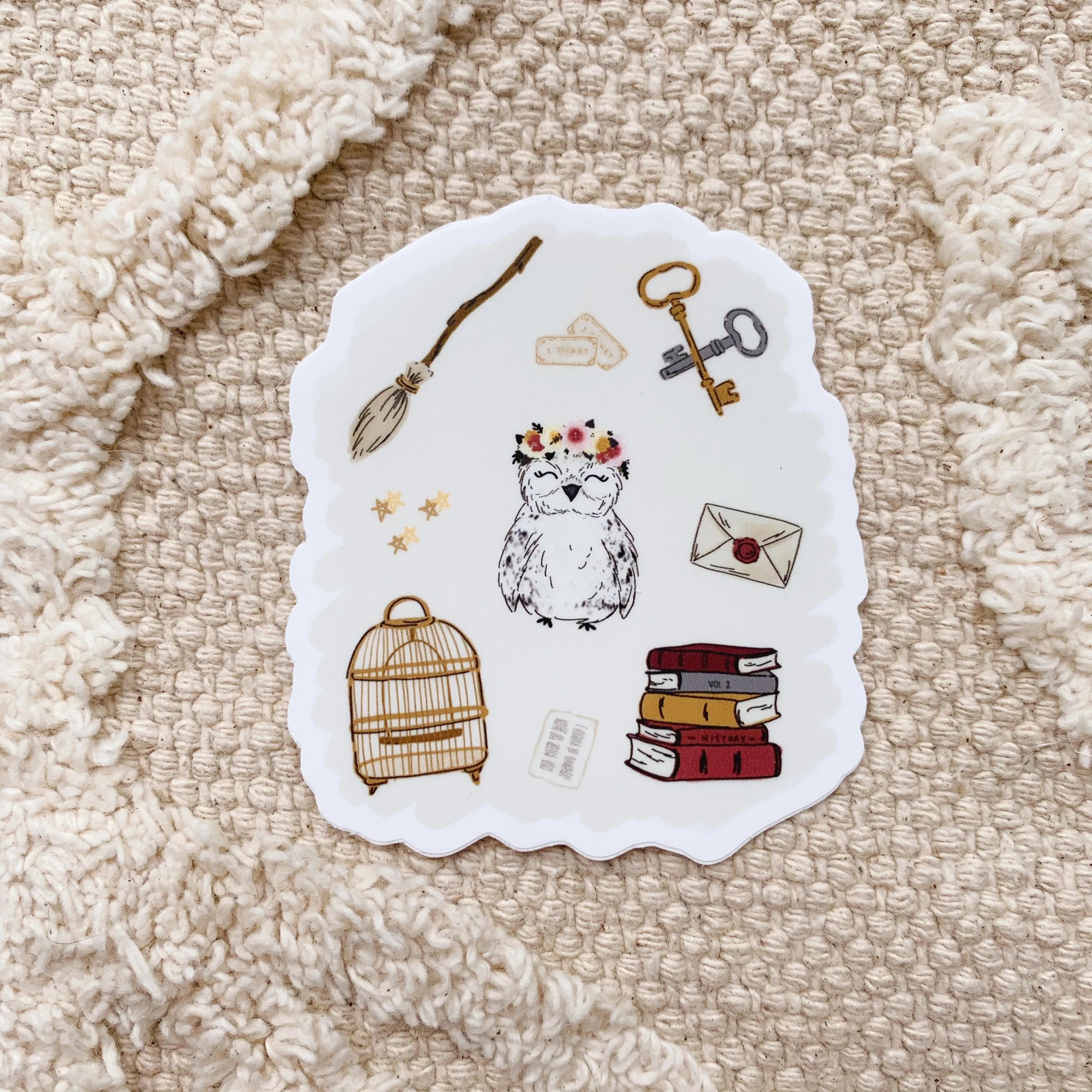 Magical Owl Sticker