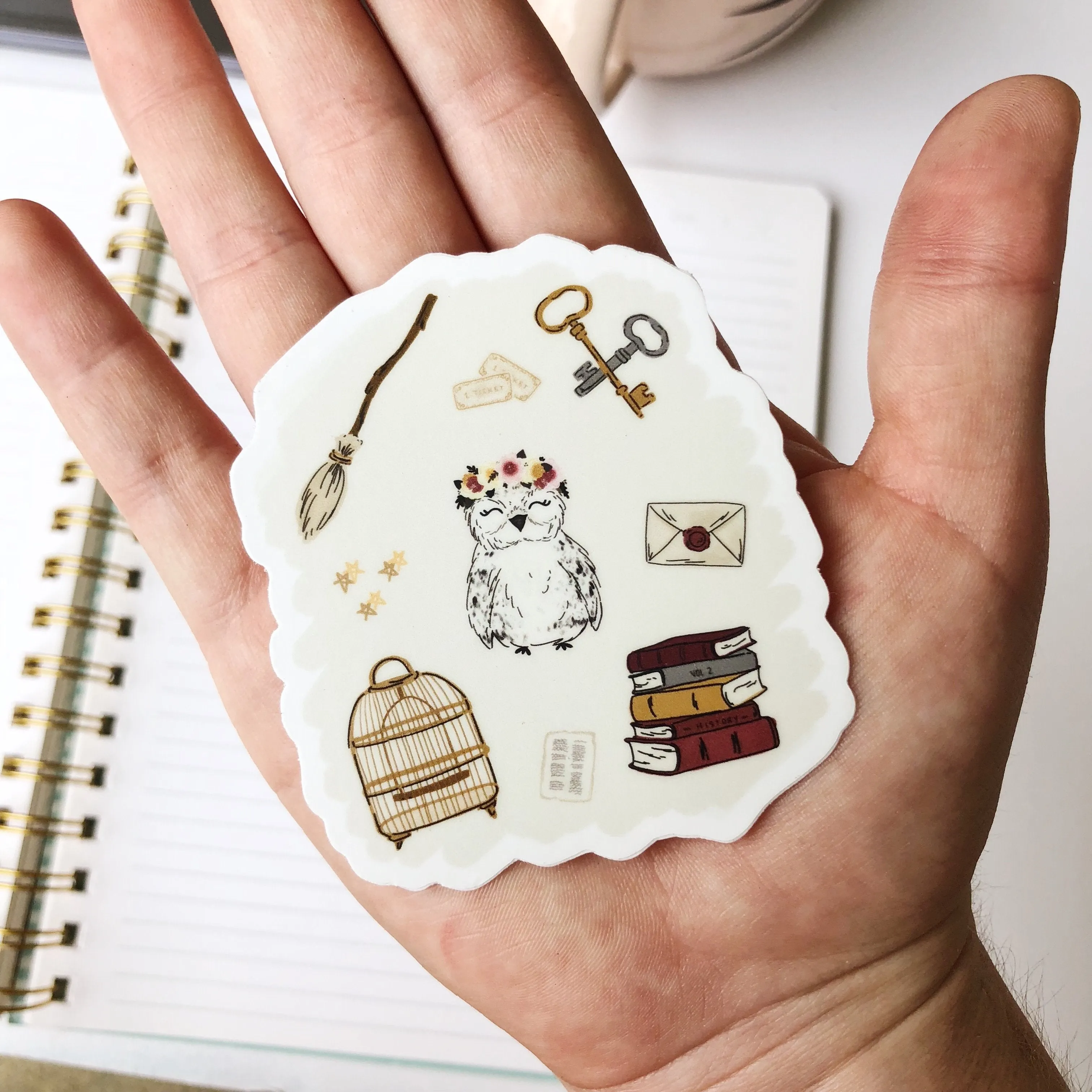 Magical Owl Sticker