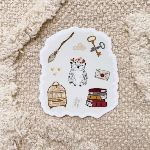 Magical Owl Sticker
