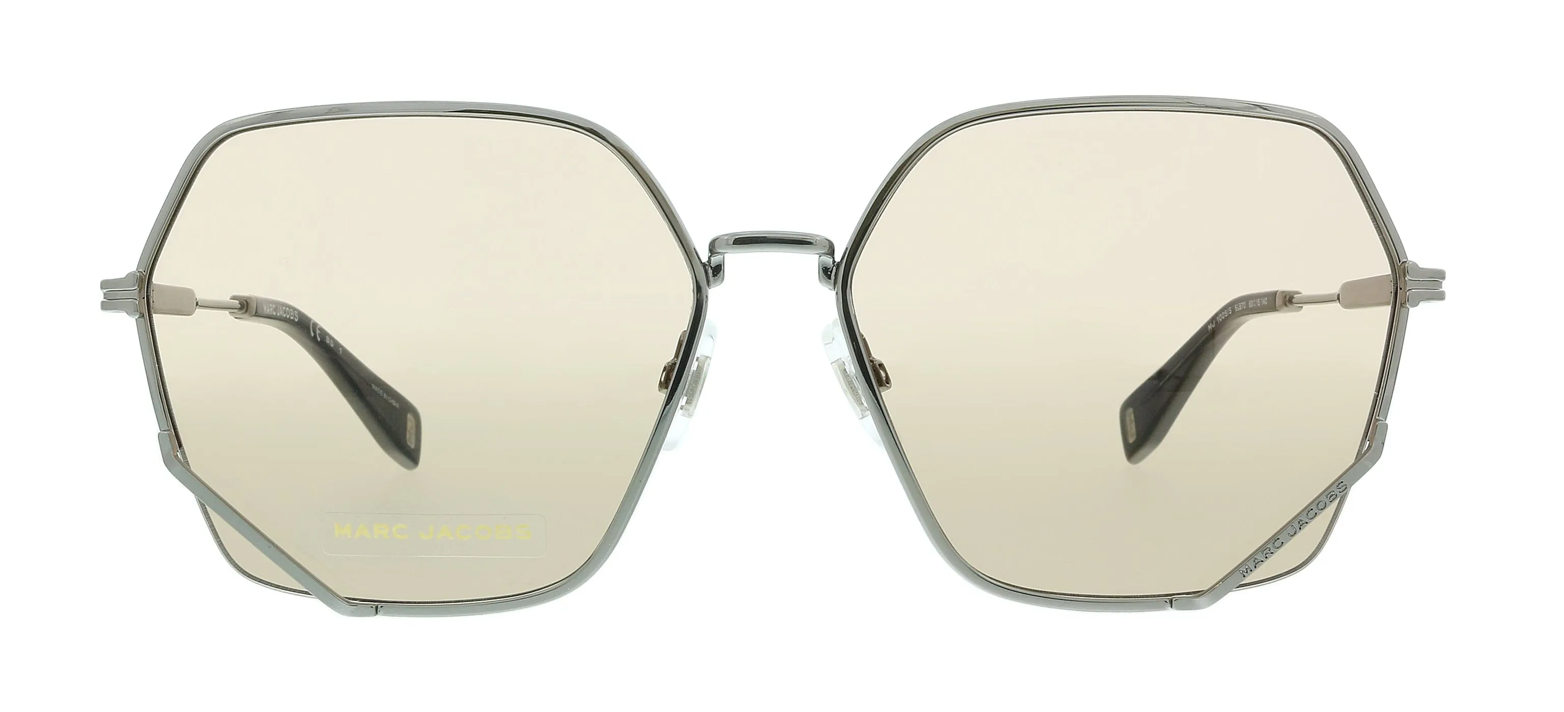Marc Jacobs MJ 1005/S 70 06LB Ruthenium Geometric Sunglasses