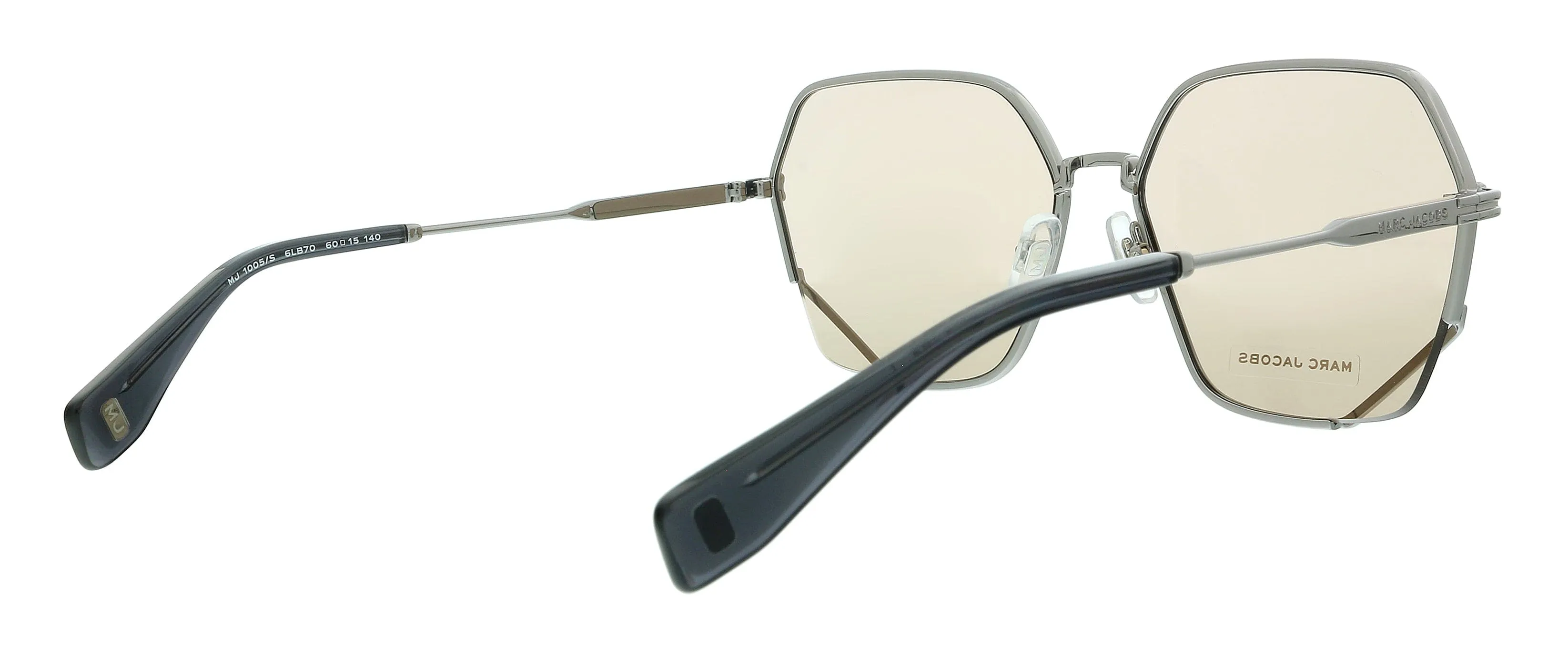 Marc Jacobs MJ 1005/S 70 06LB Ruthenium Geometric Sunglasses