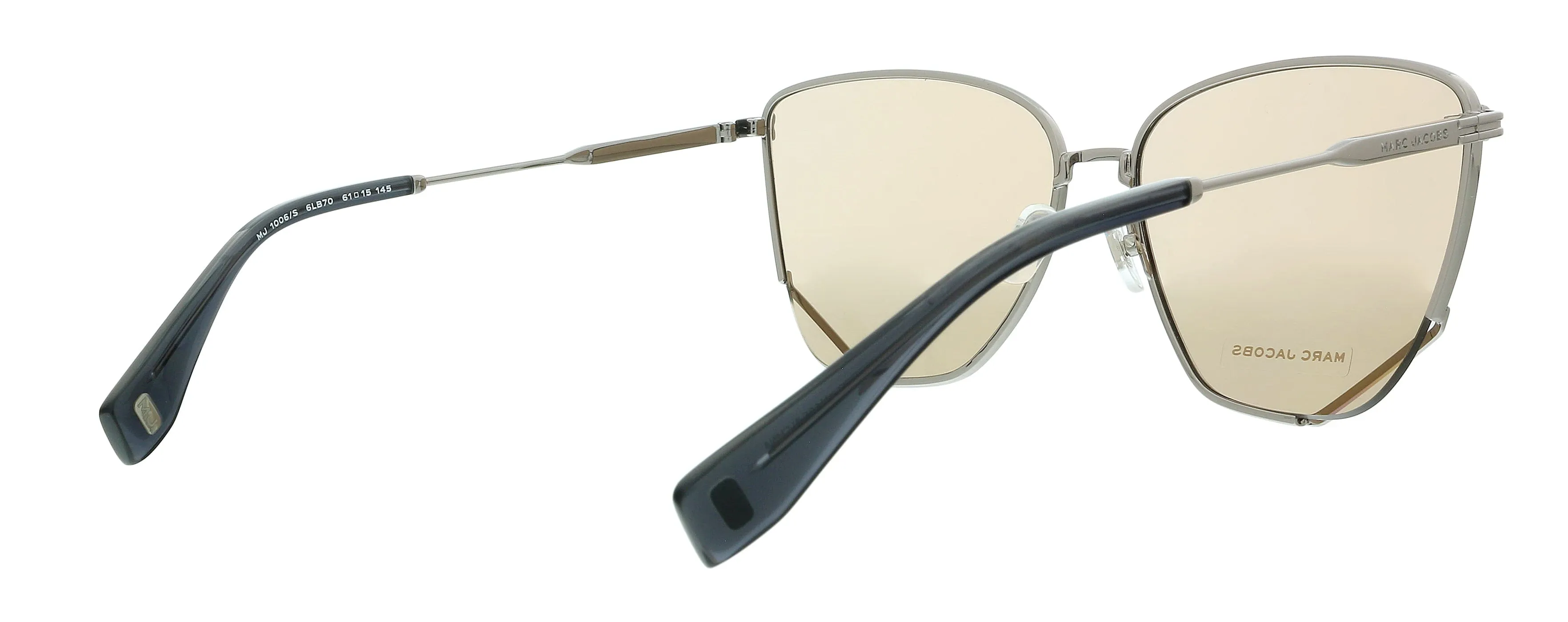 Marc Jacobs MJ 1006/S 70 06LB Ruthenium Geometric Sunglasses