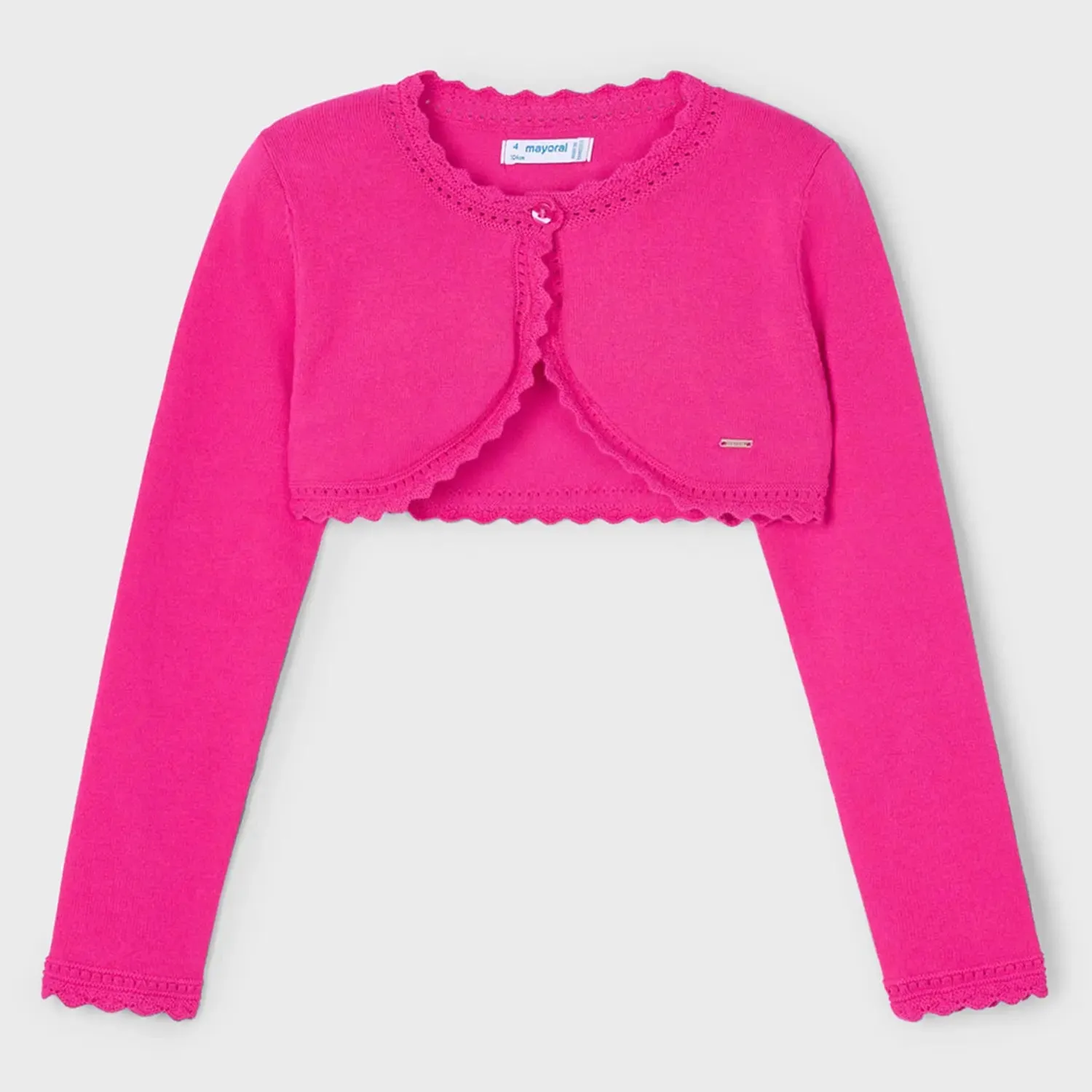 Mayoral Bolero Cardigan - Magenta
