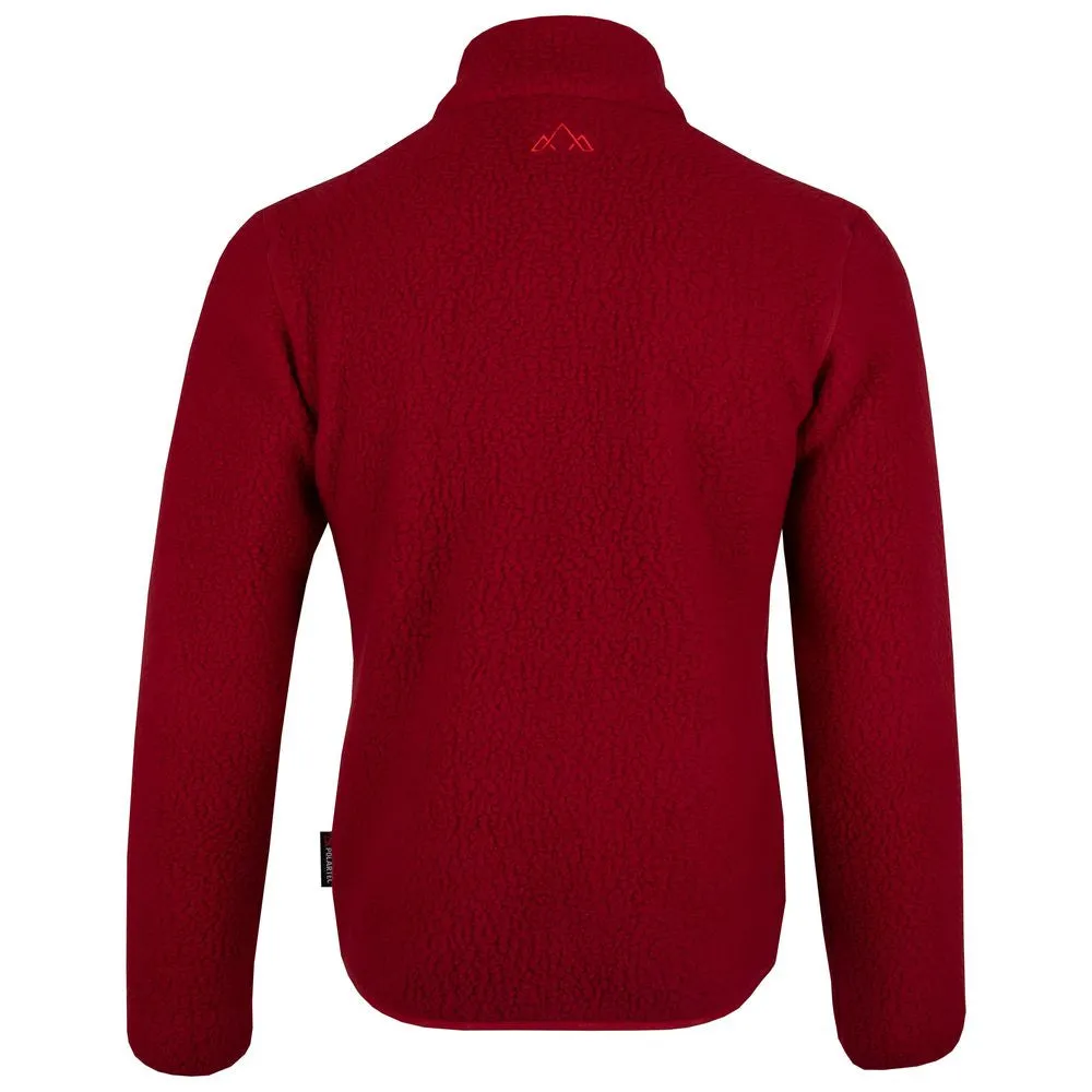 Mens Koselig Polartec Fleece Jacket (Red/Orange)