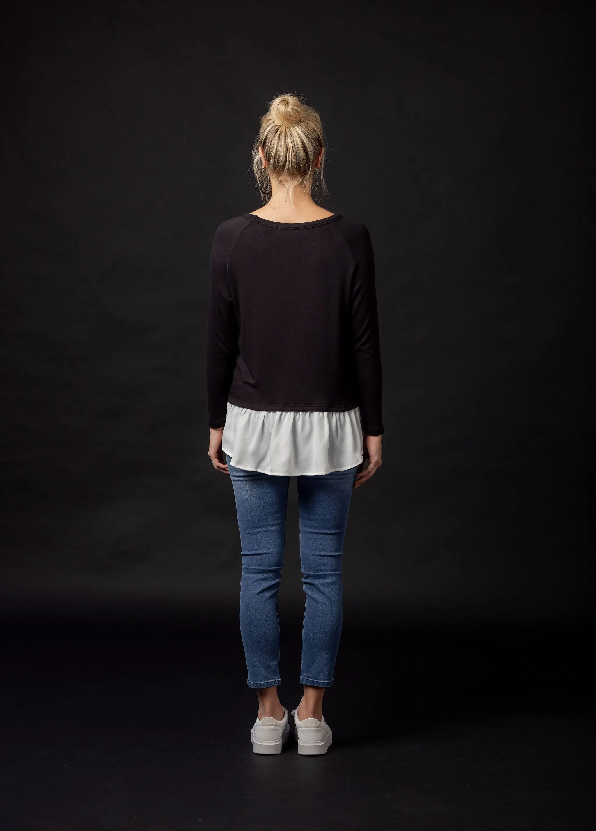 Mi Moso Charlotte Top Black