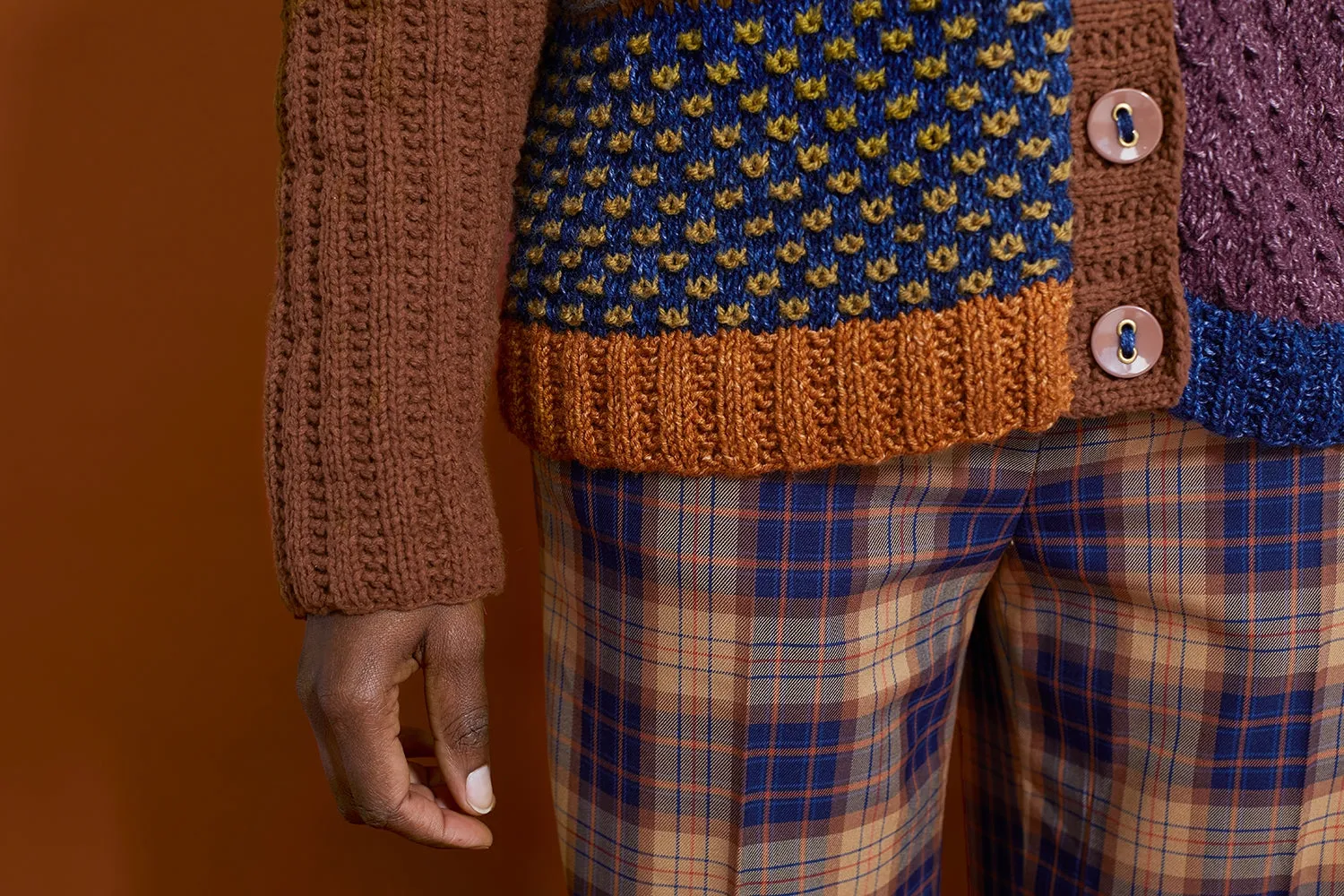 Multi Media Cardigan (knit)