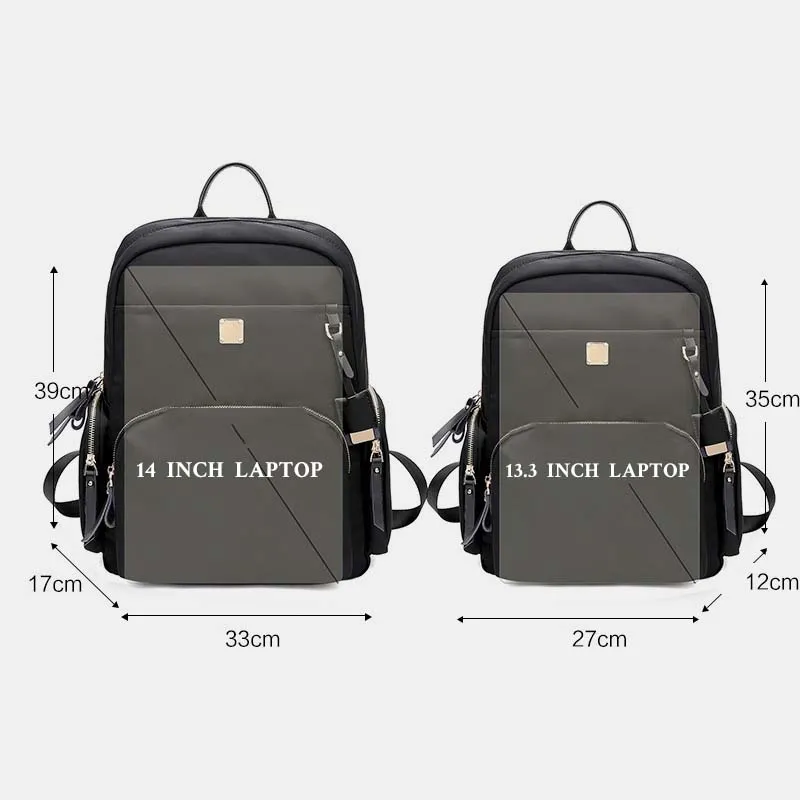 Multifunctional Laptop Backpack Muti-Pocket Lightweight Casual Daypack College Travel Rucksack