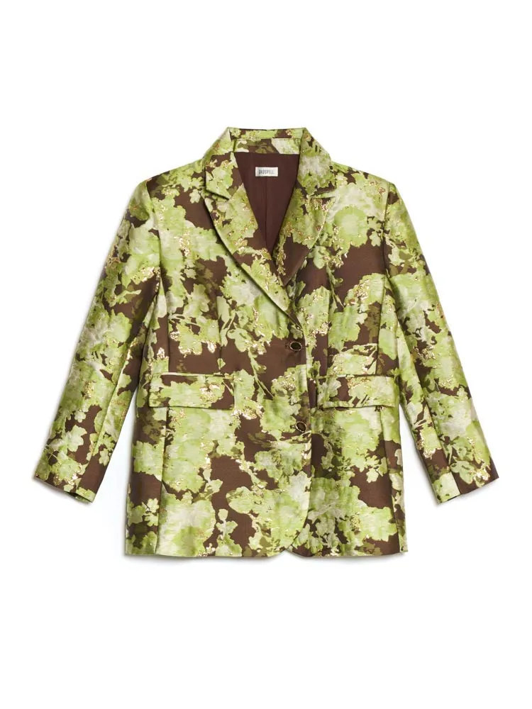 Naomi Jacquard Boxy Blazer
