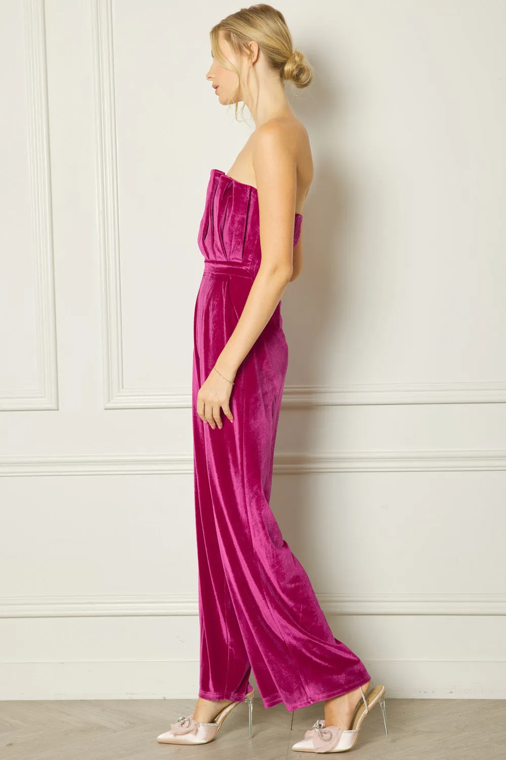 Noel Velvet Jumpsuit