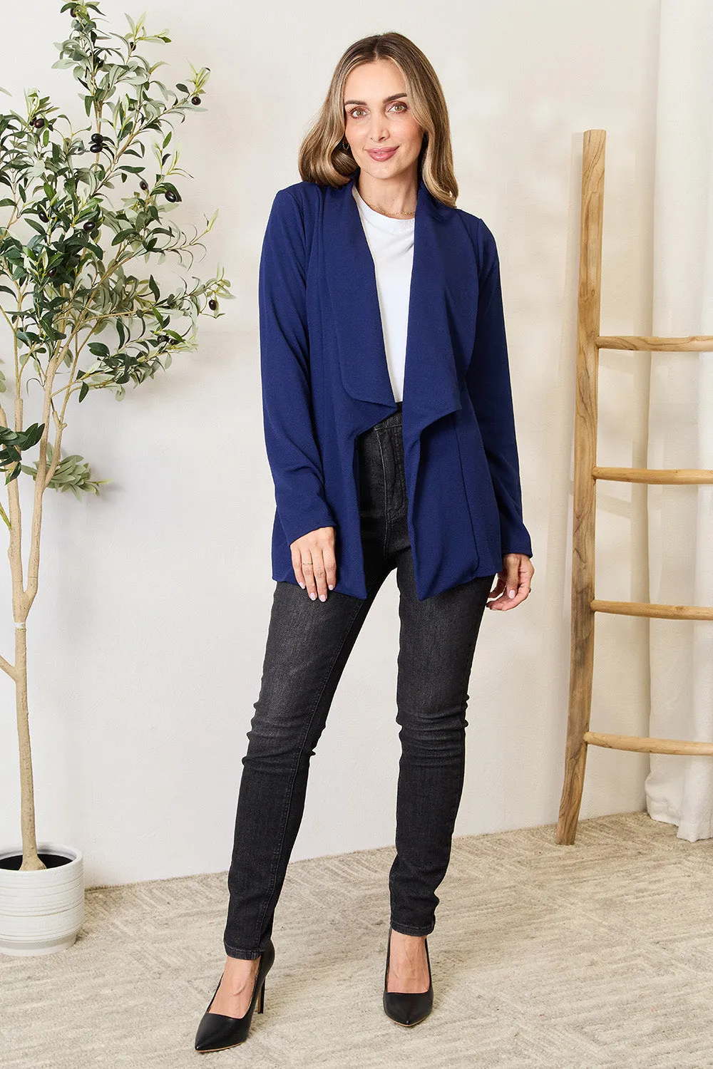 Open Front Blazer