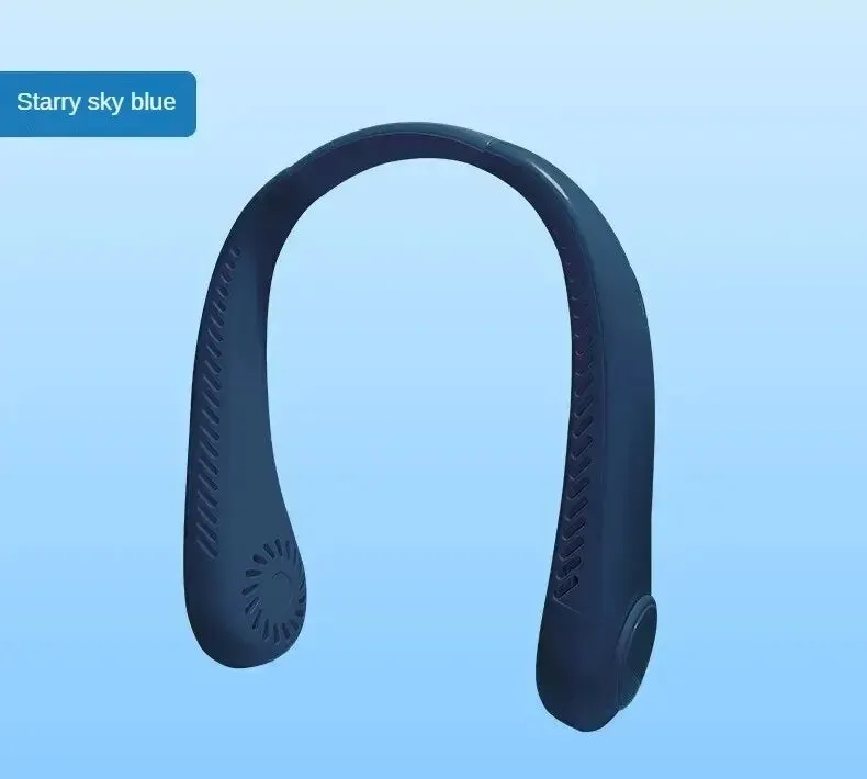 Portable 3 speed Bladeless Around the Neck Cooling System