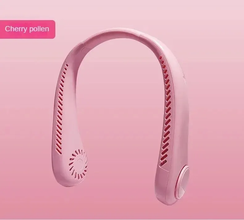 Portable 3 speed Bladeless Around the Neck Cooling System