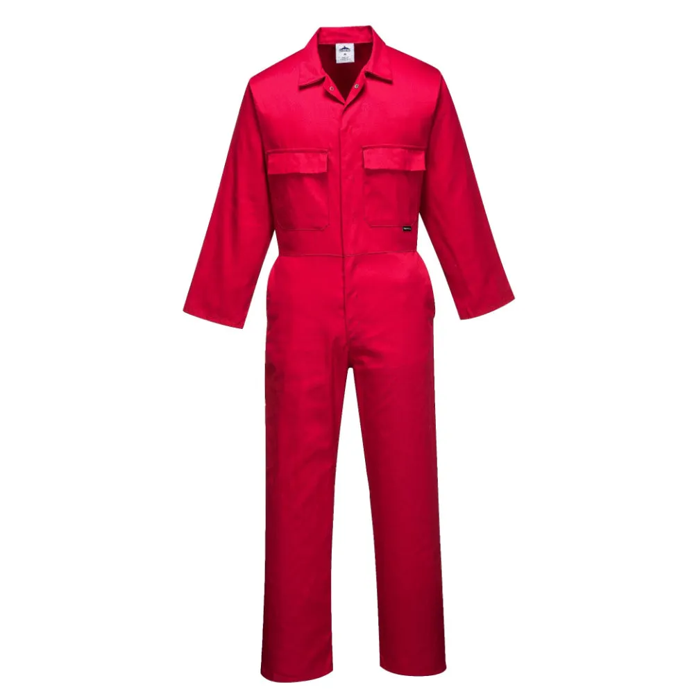 PORTWEST Euro Polycotton Mechanic Jumpsuit Coveralls - S999