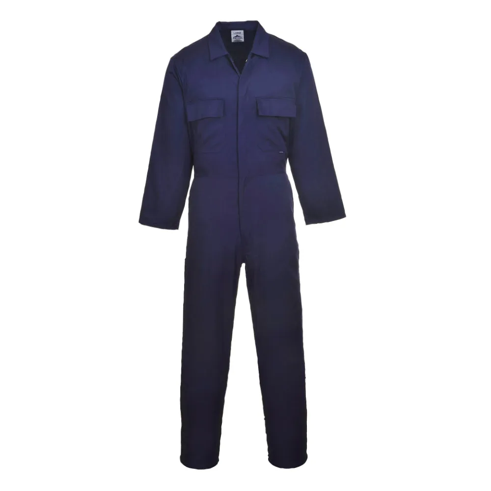 PORTWEST Euro Polycotton Mechanic Jumpsuit Coveralls - S999