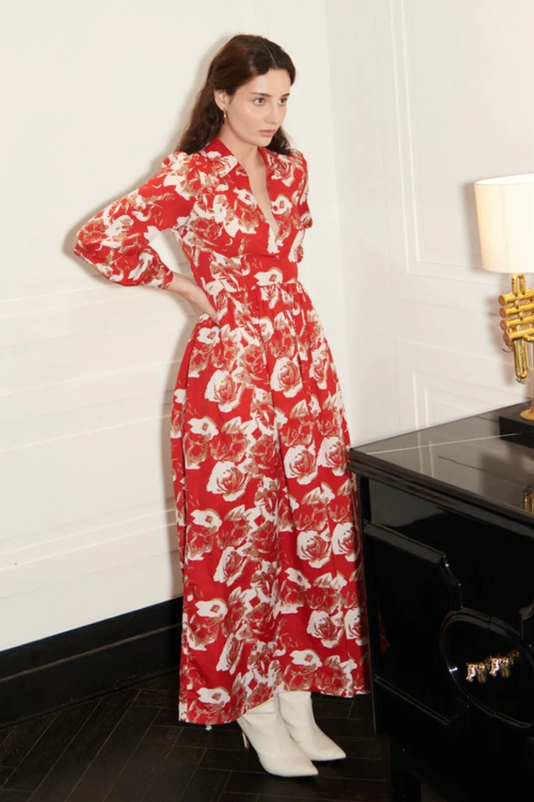 Red Maxi Dress