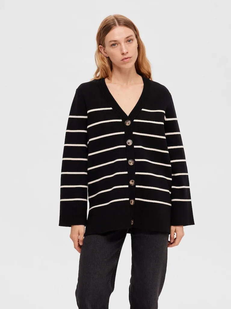 Selected Femme Liva - Lang cardigan