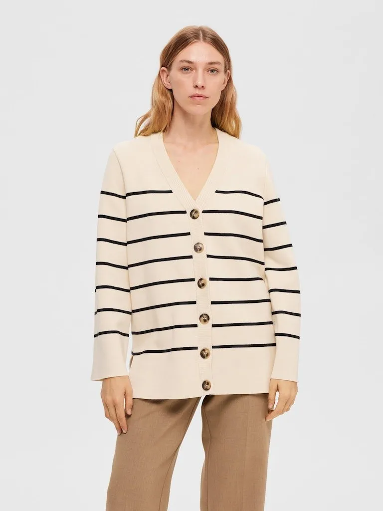 Selected Femme Liva - Lang cardigan