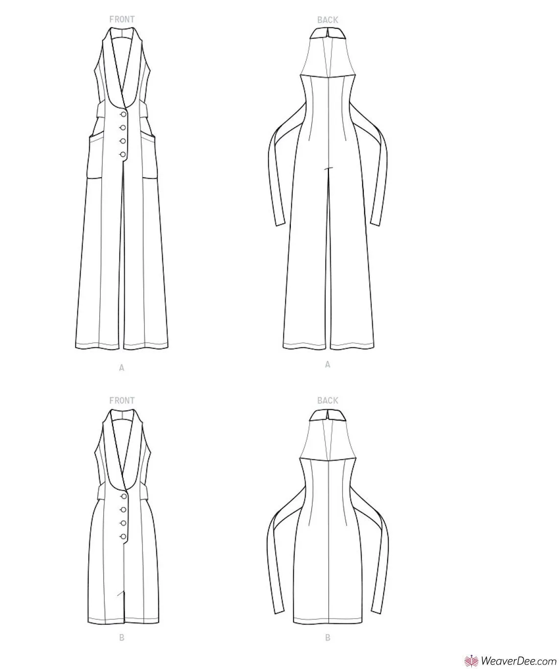 Simplicity Pattern S9097 Misses' Dress & Jumpsuit By Mimi G Style