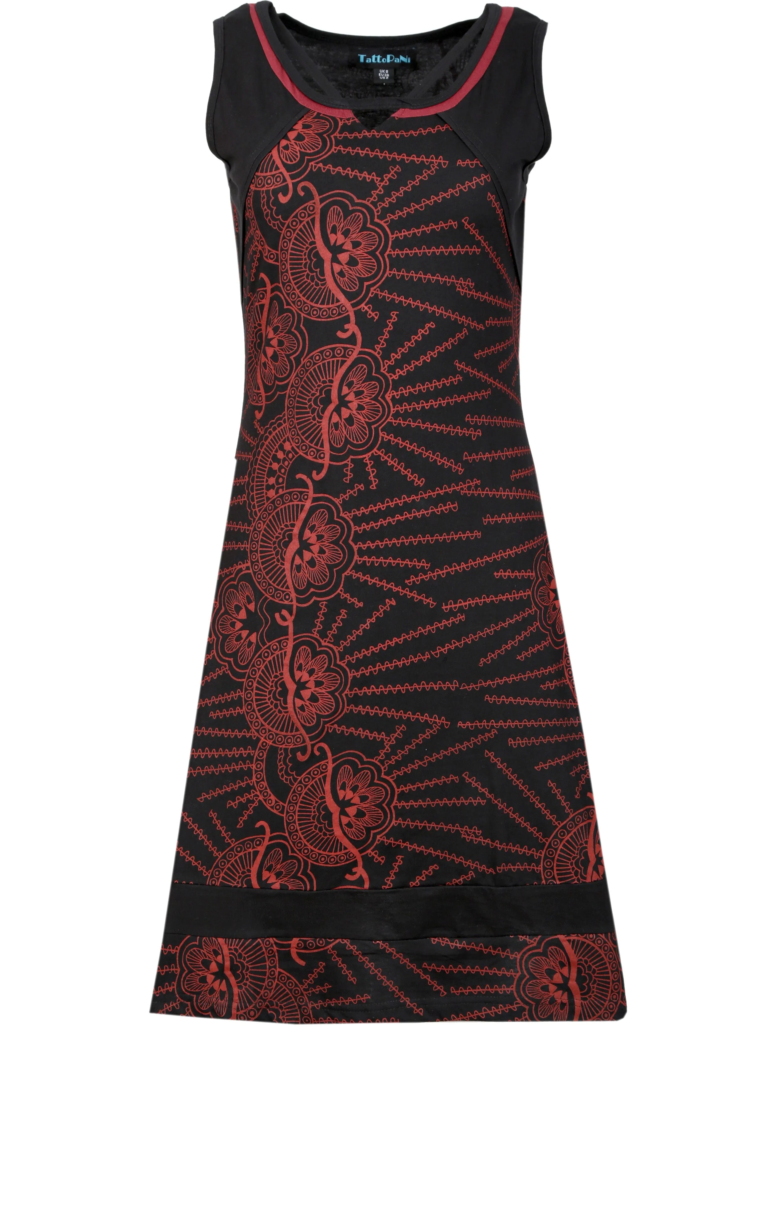 sleeveless-dress-with-ethnic-print-all-over-tc-tdr1167