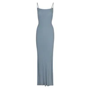 SOFT LOUNGE LONG SLIP DRESS | ARCTIC