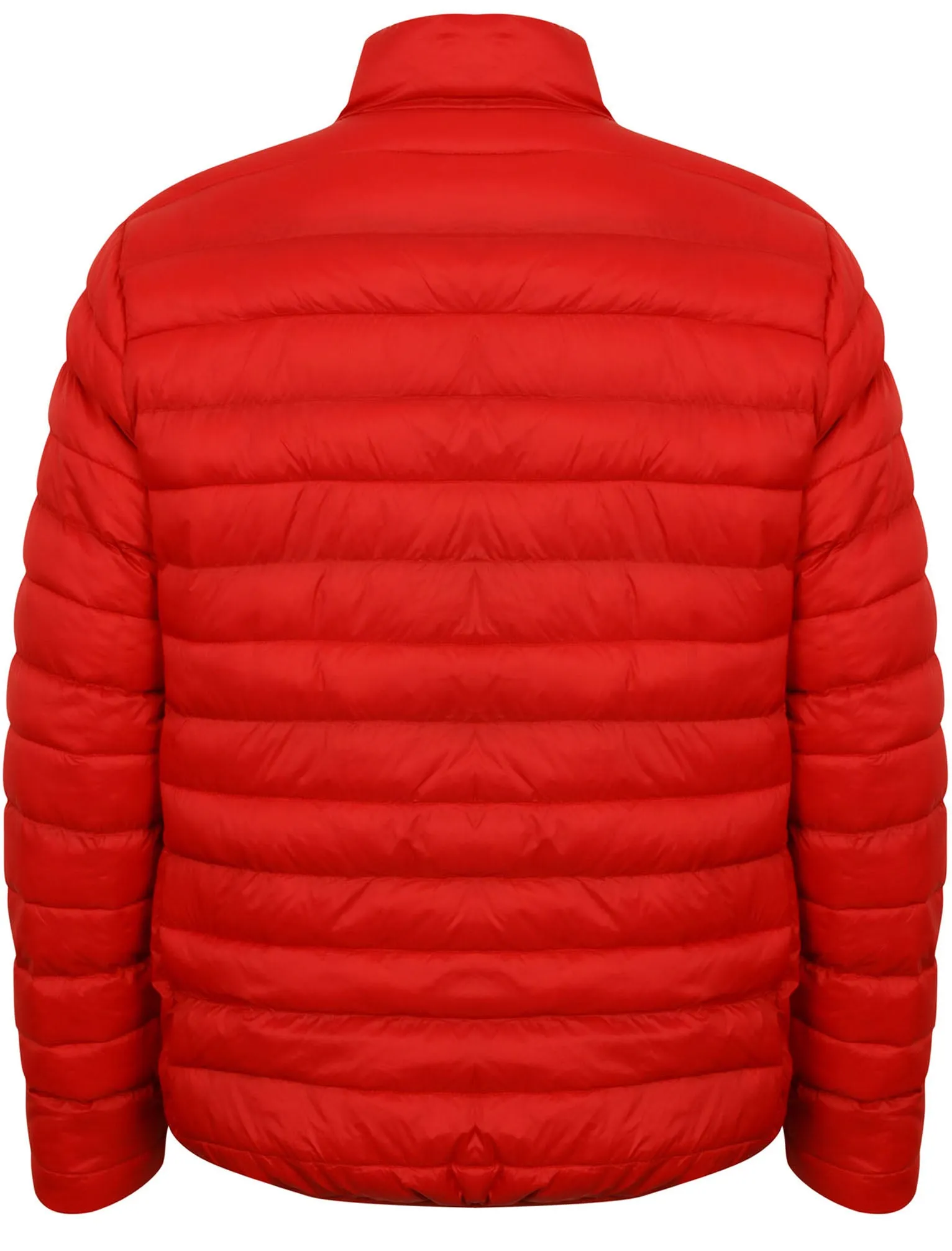 Tabor Quilted Puffer Jacket in Red - Tokyo Laundry