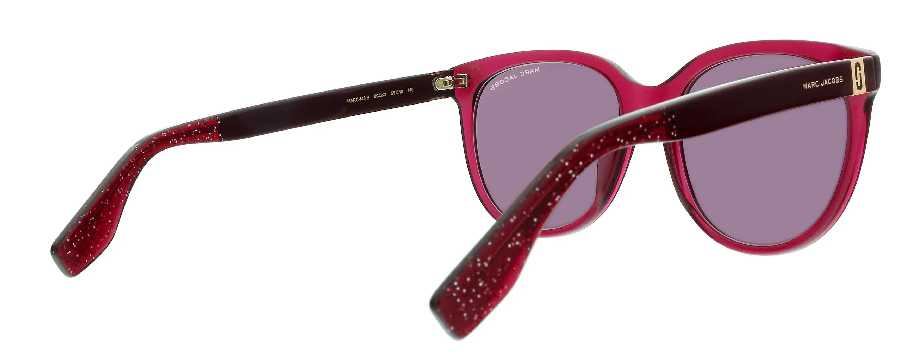 The Marc Jacob MARC 445/S K2 08CQ Cherry Round Sunglasses