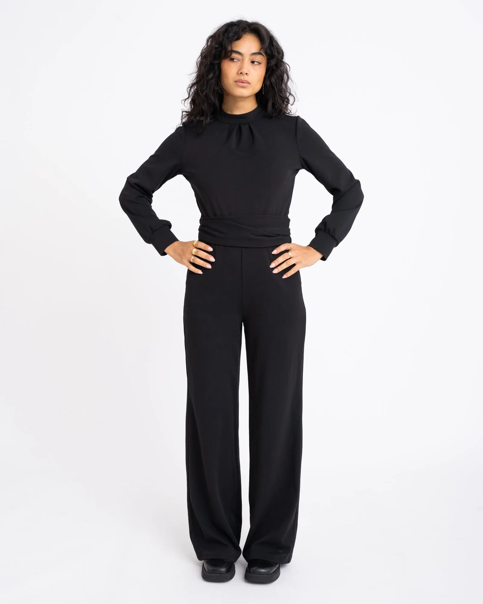 TILTIL Lowie Jumpsuit Black