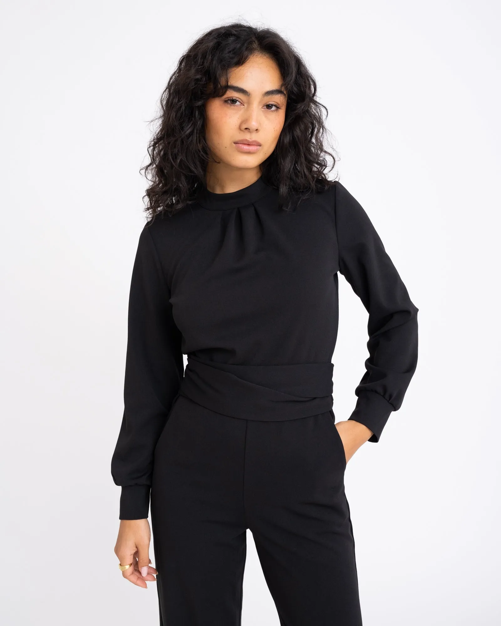 TILTIL Lowie Jumpsuit Black