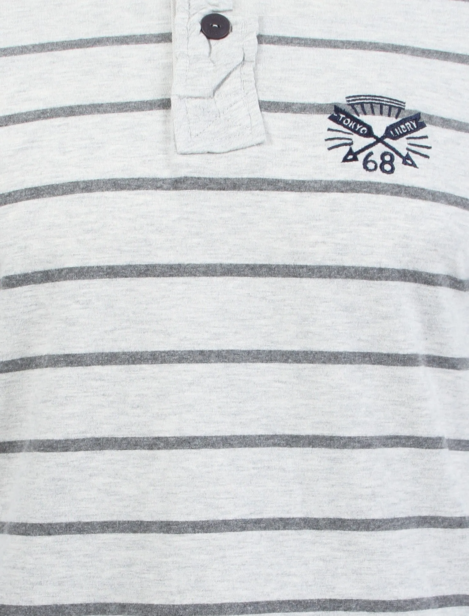 Tokyo Laundry Hanska light grey polo shirt