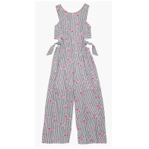 Tween Stripe Wide Leg Jumpsuit