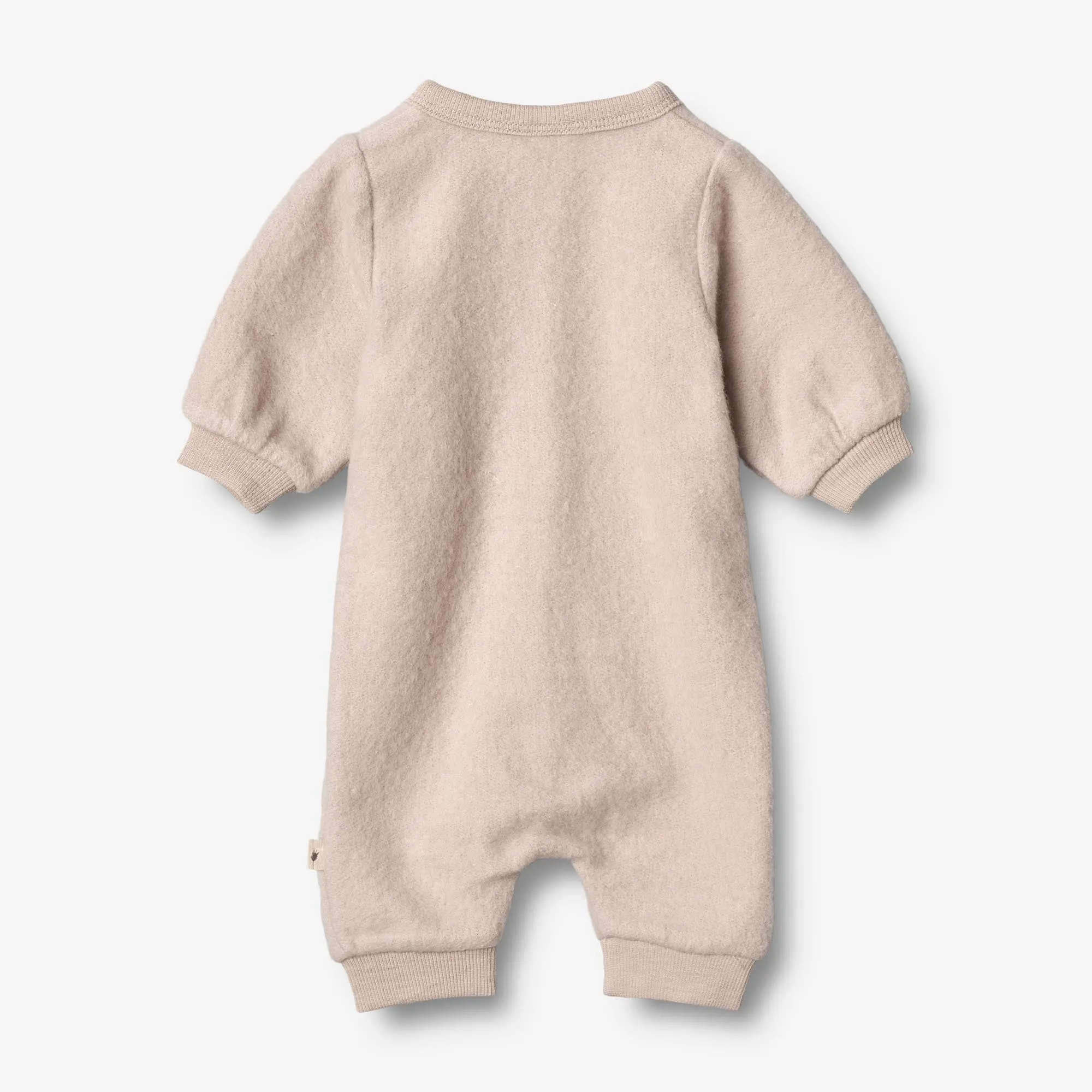 Wool Fleece Jumpsuit | Baby - pale lilac